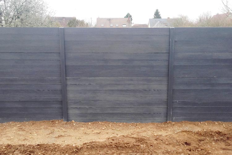 cloture beton anthracite